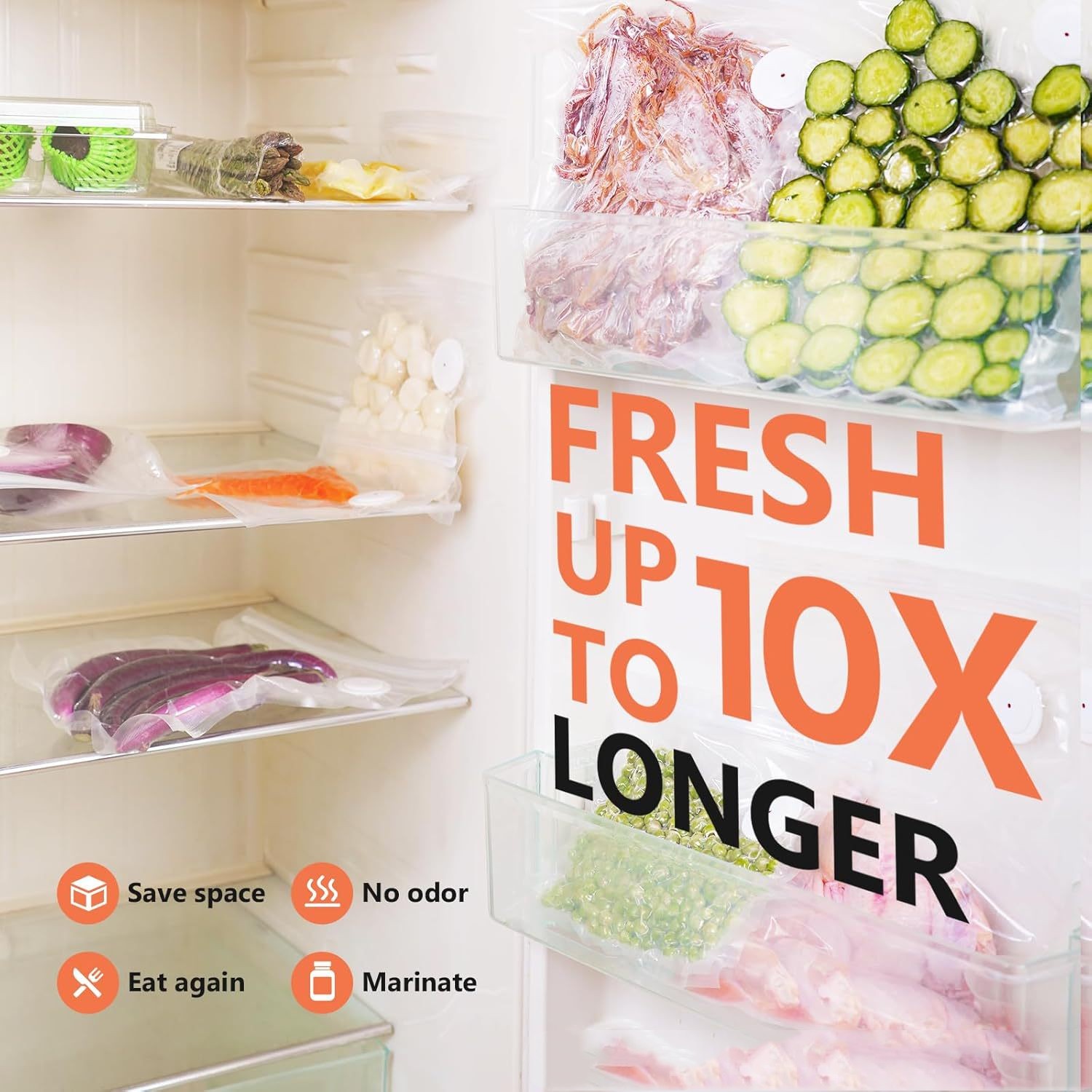 Food stays fresh
